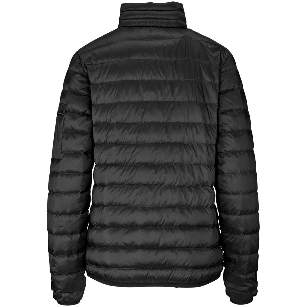 Ladies Scotia Light Down Jacket - Black - Brand your company Logo! Get a quote - Promo Lingo