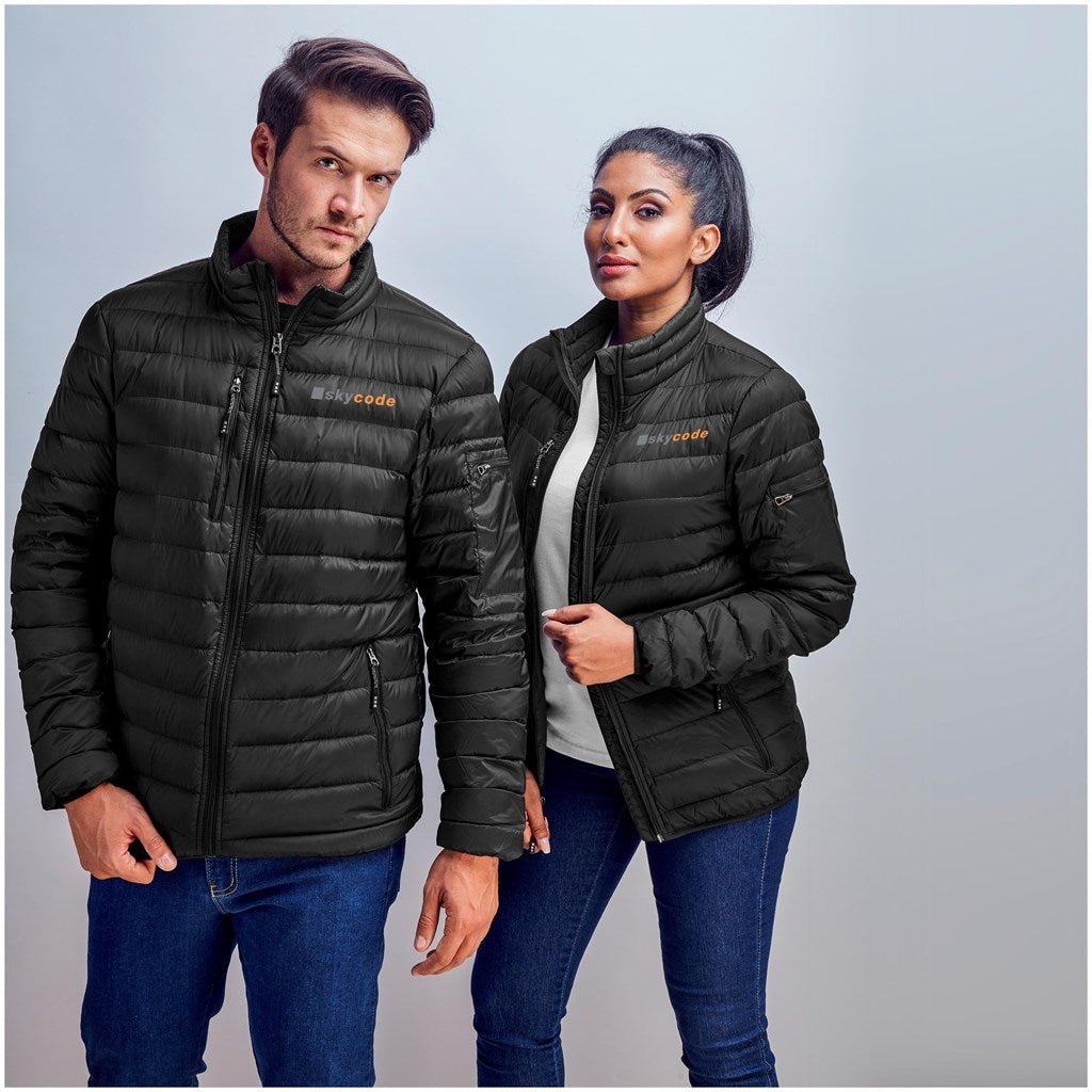 Ladies Scotia Light Down Jacket - Black - Brand your company Logo! Get a quote - Promo Lingo
