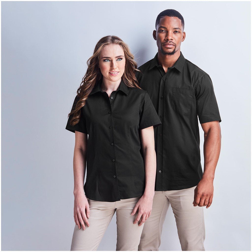 Ladies Short Sleeve Milano Shirt - Brand your company Logo! Get a quote - Promo Lingo