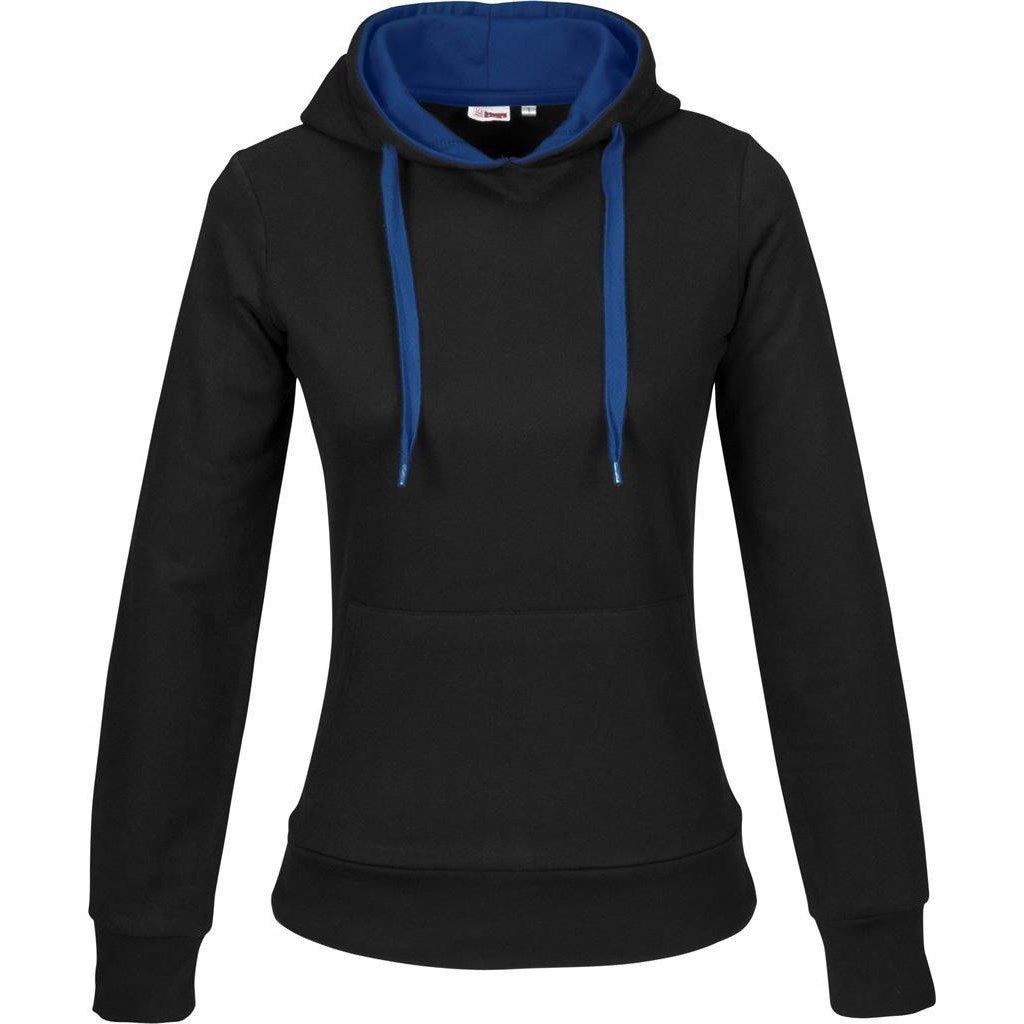 Ladies Solo Hooded Sweater - Blue - Brand your company Logo! Get a quote - Promo Lingo