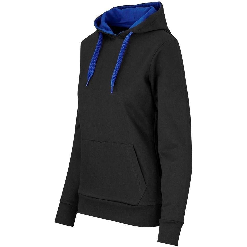 Ladies Solo Hooded Sweater - Blue - Brand your company Logo! Get a quote - Promo Lingo