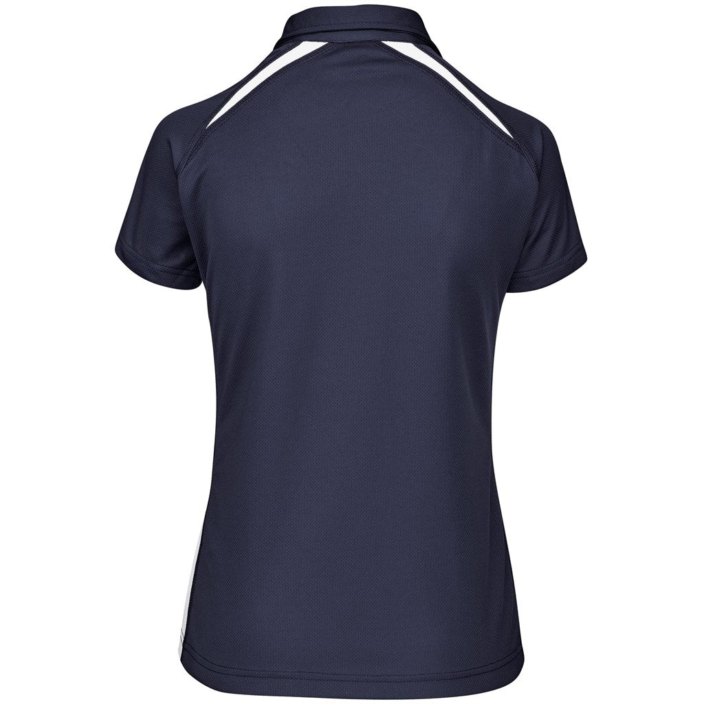 Ladies Splice Golf Shirt - Navy - Brand your company Logo! Get a quote - Promo Lingo