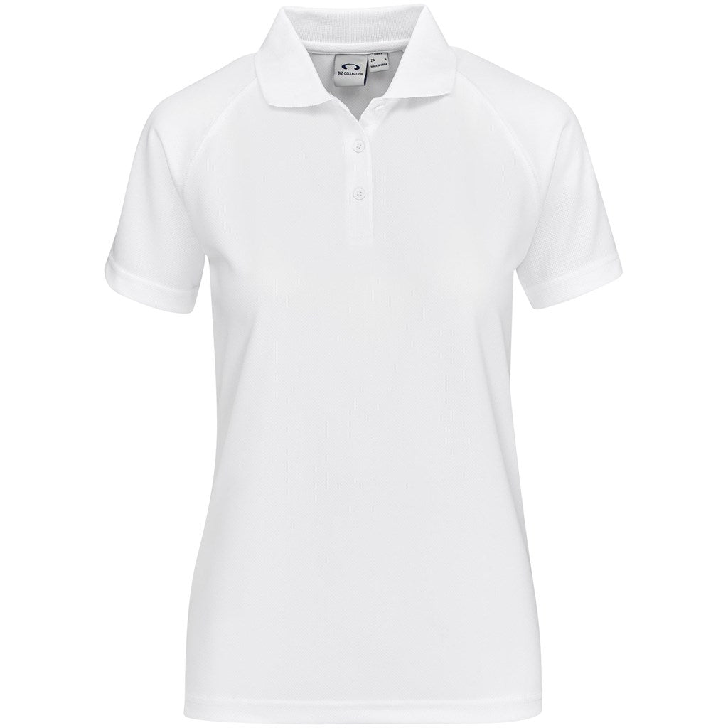 Ladies Sprint Golf Shirt - White - Brand your company Logo! Get a quote - Promo Lingo