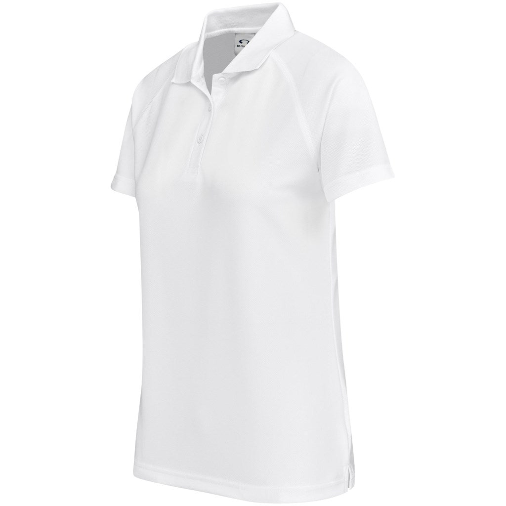 Ladies Sprint Golf Shirt - White - Brand your company Logo! Get a quote - Promo Lingo