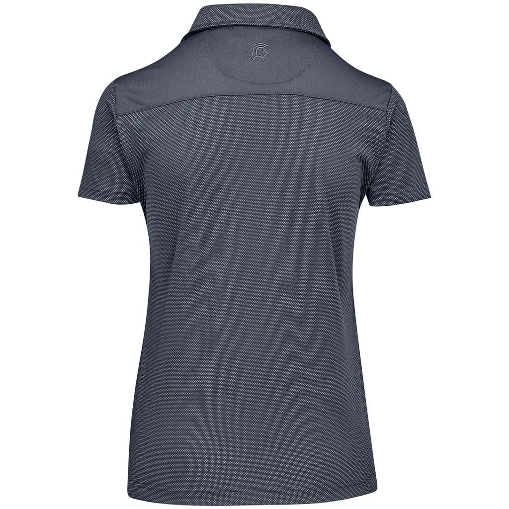 Ladies Sterling Ridge Golf Shirt - Grey - Brand your company Logo! Get a quote - Promo Lingo