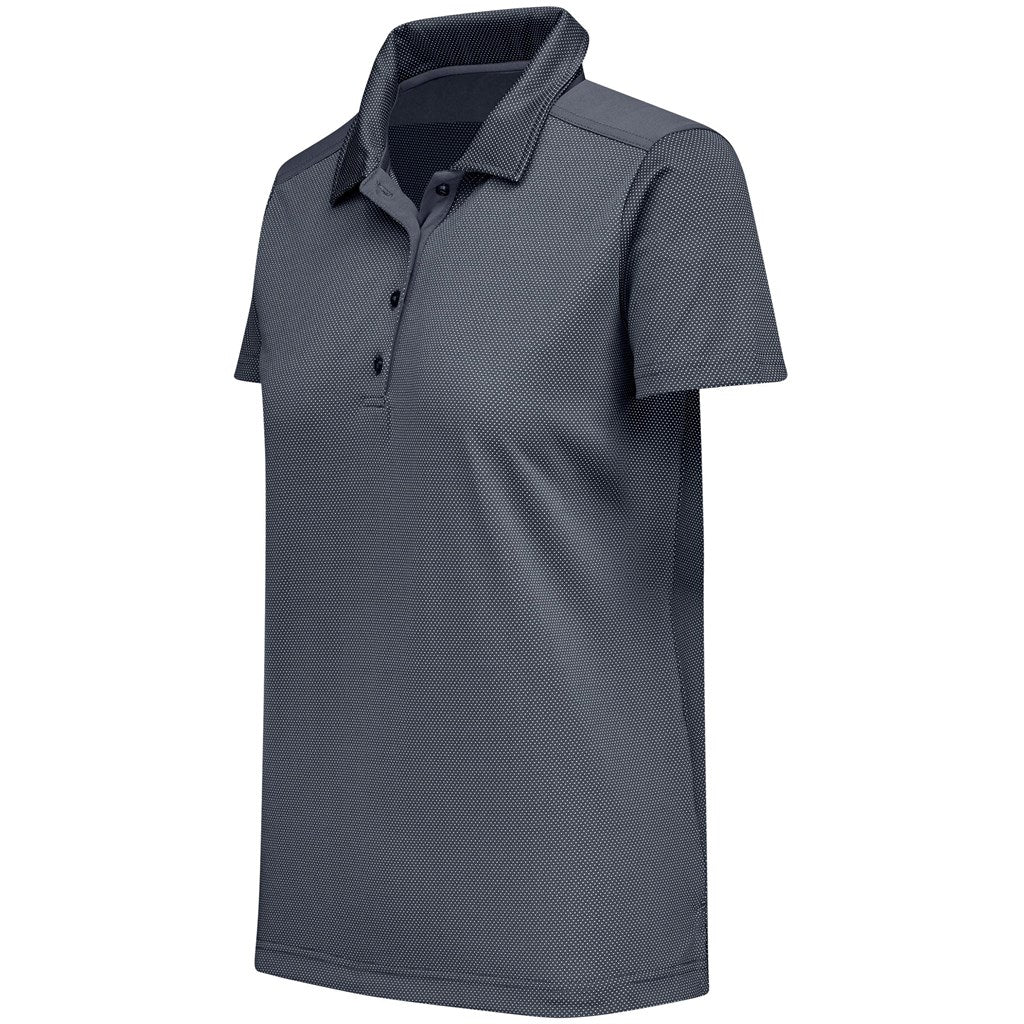 Ladies Sterling Ridge Golf Shirt - Grey - Brand your company Logo! Get a quote - Promo Lingo
