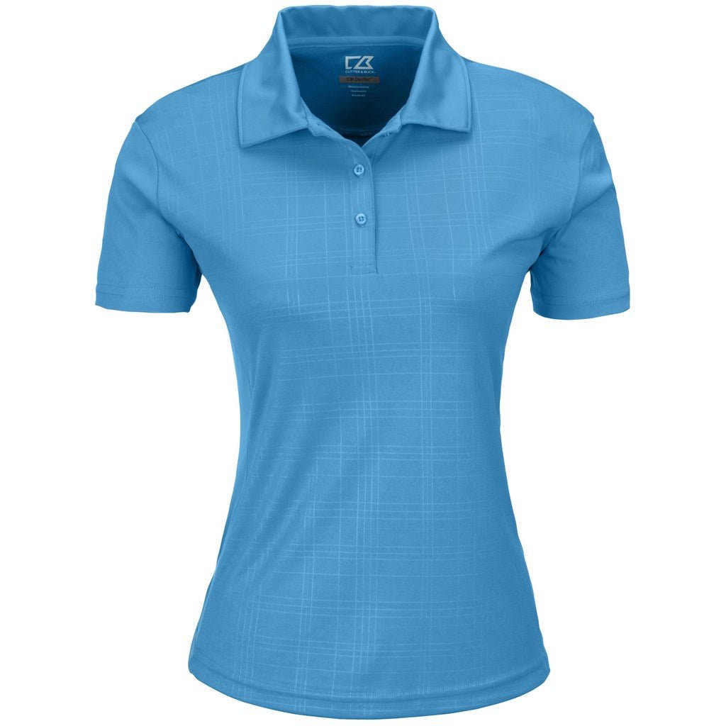 Ladies Sullivan Golf Shirt - Light Blue - Brand your company Logo! Get a quote - Promo Lingo