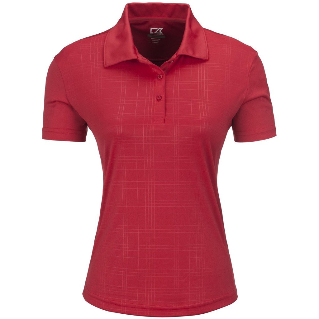 Ladies Sullivan Golf Shirt - Red - Brand your company Logo! Get a quote - Promo Lingo