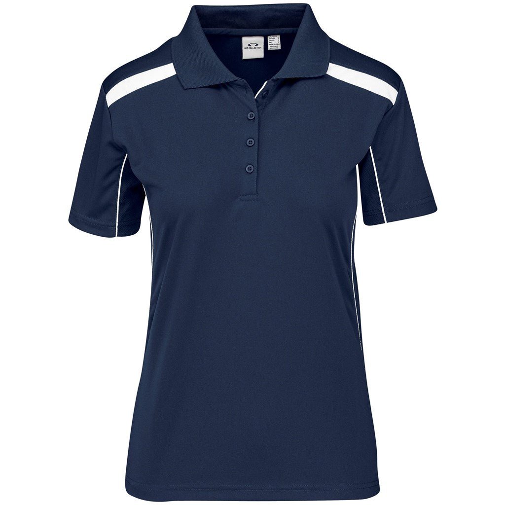 Ladies United Golf Shirt - Navy - Brand your company Logo! Get a quote - Promo Lingo
