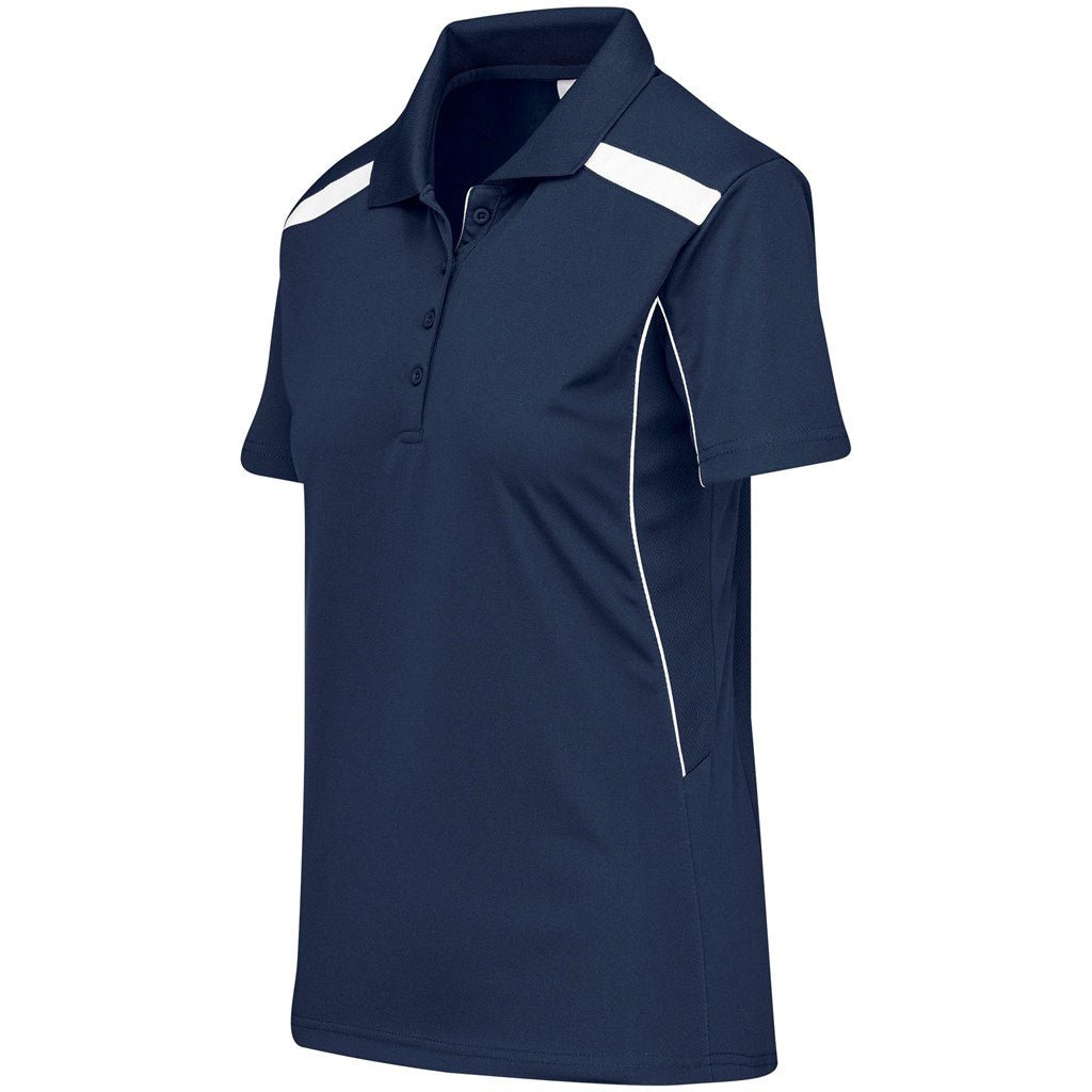 Ladies United Golf Shirt - Navy - Brand your company Logo! Get a quote - Promo Lingo