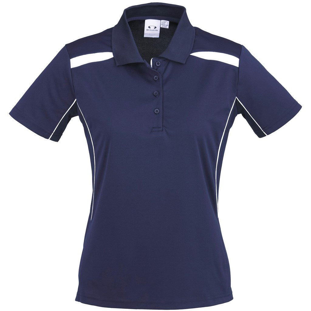 Ladies United Golf Shirt - Navy - Brand your company Logo! Get a quote - Promo Lingo