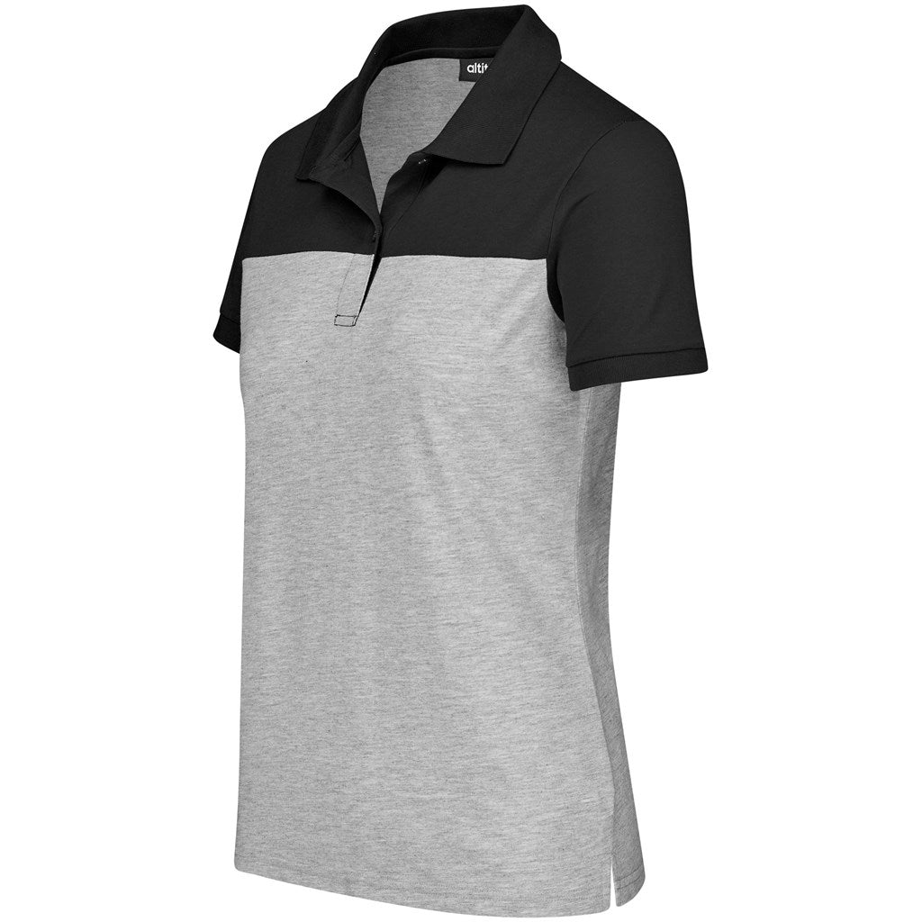 Ladies Urban Golf Shirt - Black - Brand your company Logo! Get a quote - Promo Lingo
