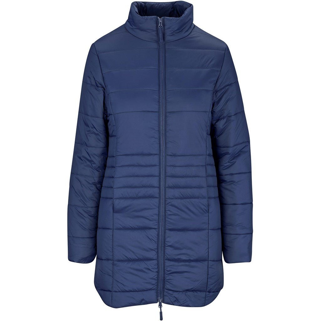 Ladies Vallarta Jacket - Navy - Brand your company Logo! Get a quote - Promo Lingo