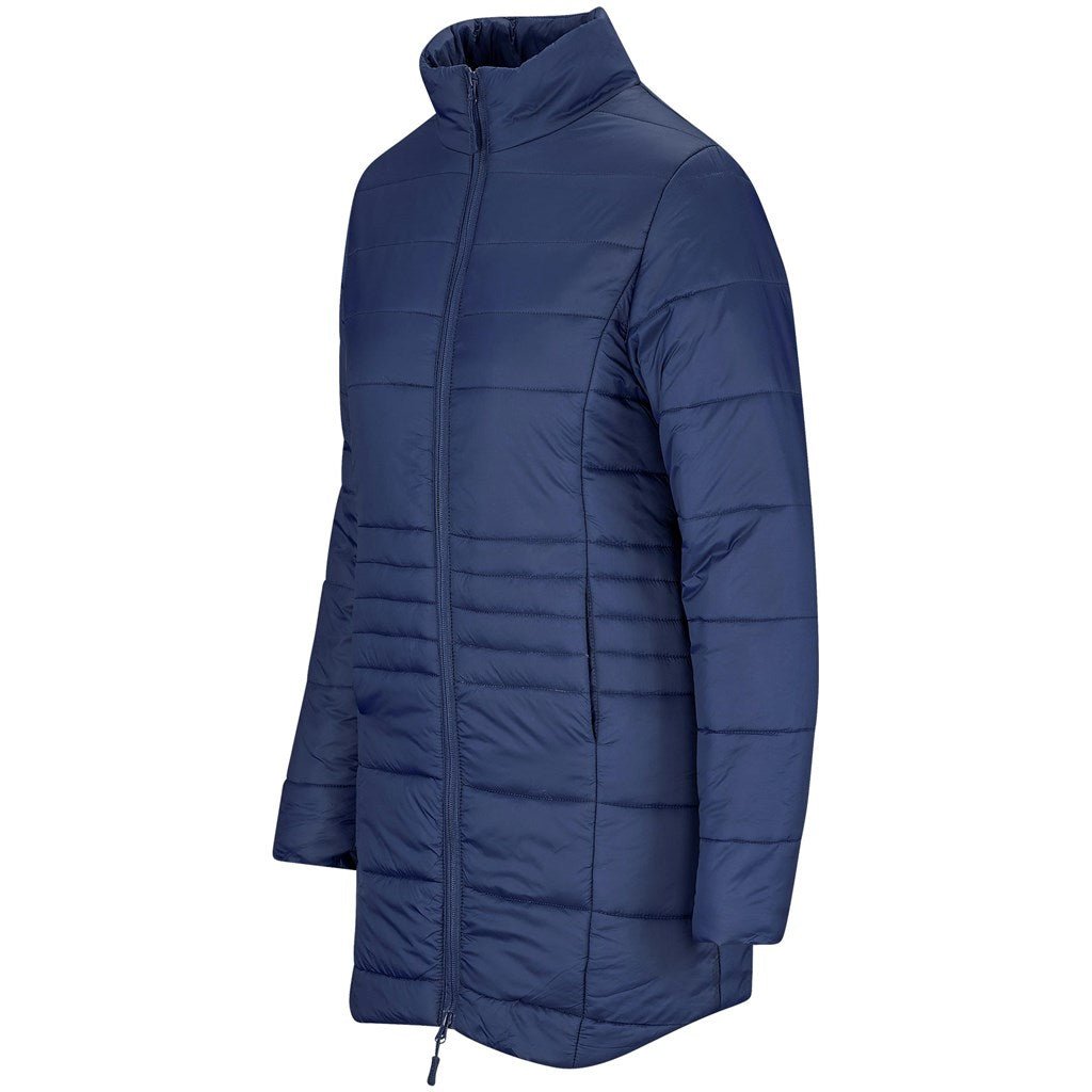 Ladies Vallarta Jacket - Navy - Brand your company Logo! Get a quote - Promo Lingo