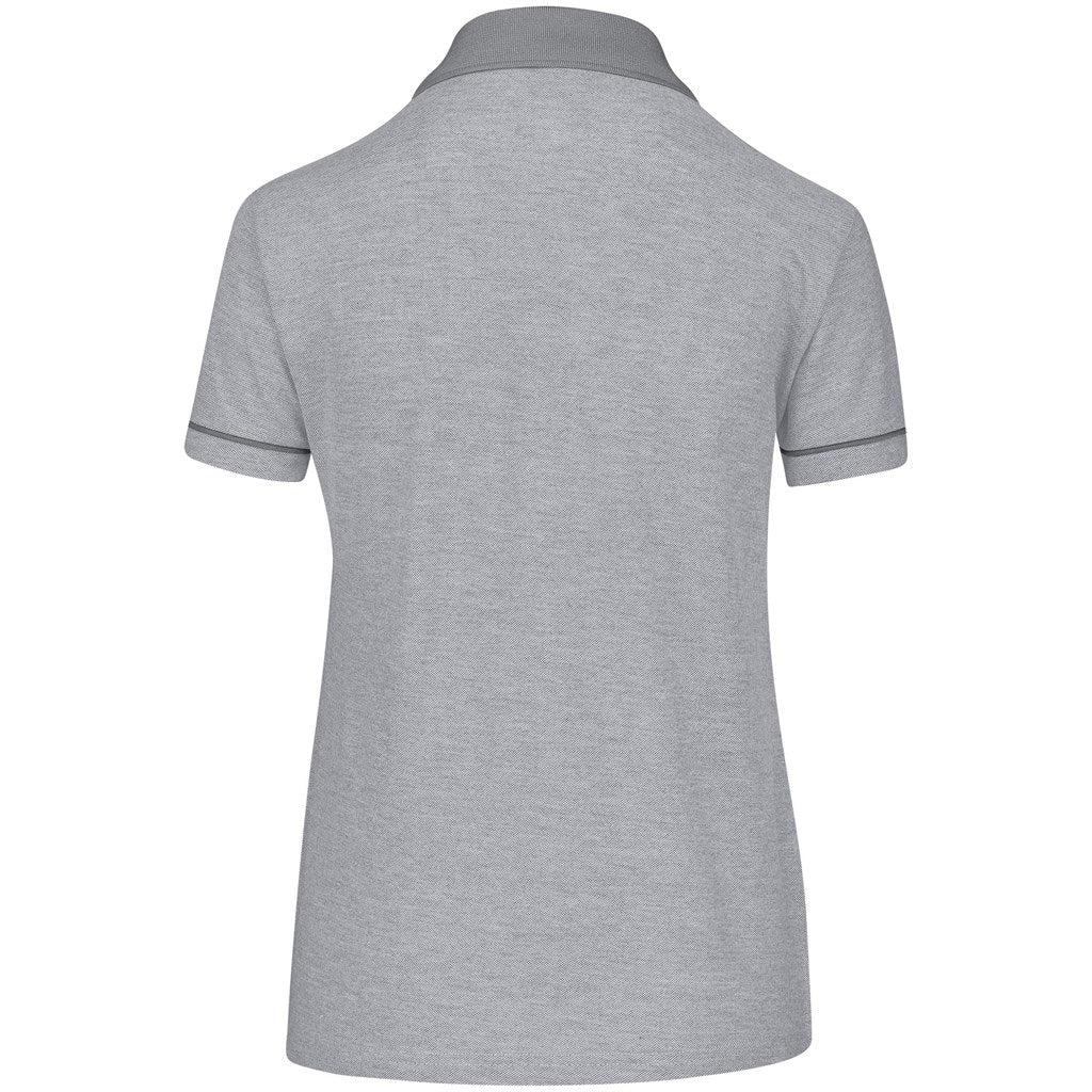Ladies Verge Golf Shirt - Light Grey - Brand your company Logo! Get a quote - Promo Lingo