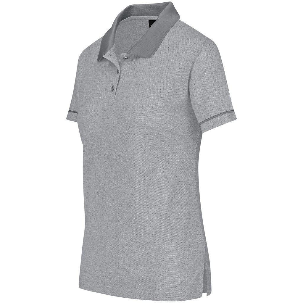 Ladies Verge Golf Shirt - Light Grey - Brand your company Logo! Get a quote - Promo Lingo