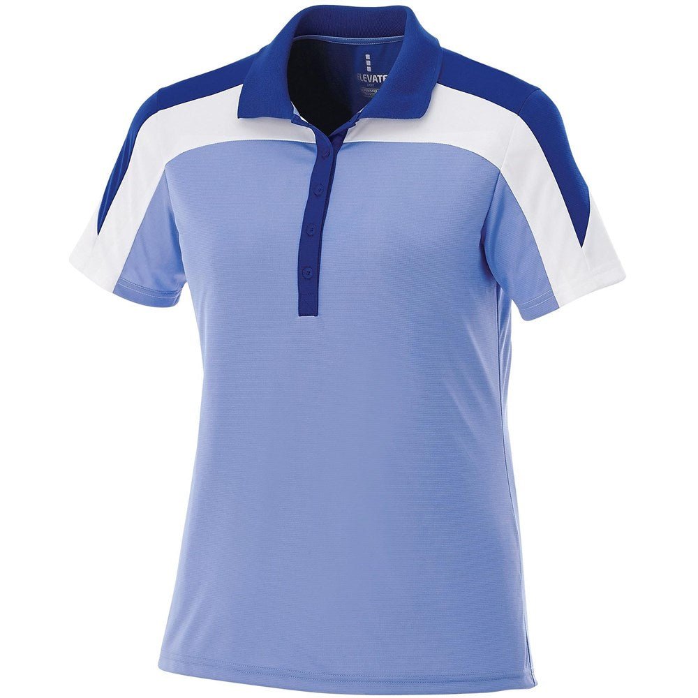 Ladies Vesta Golf Shirt - Blue - Brand your company Logo! Get a quote - Promo Lingo