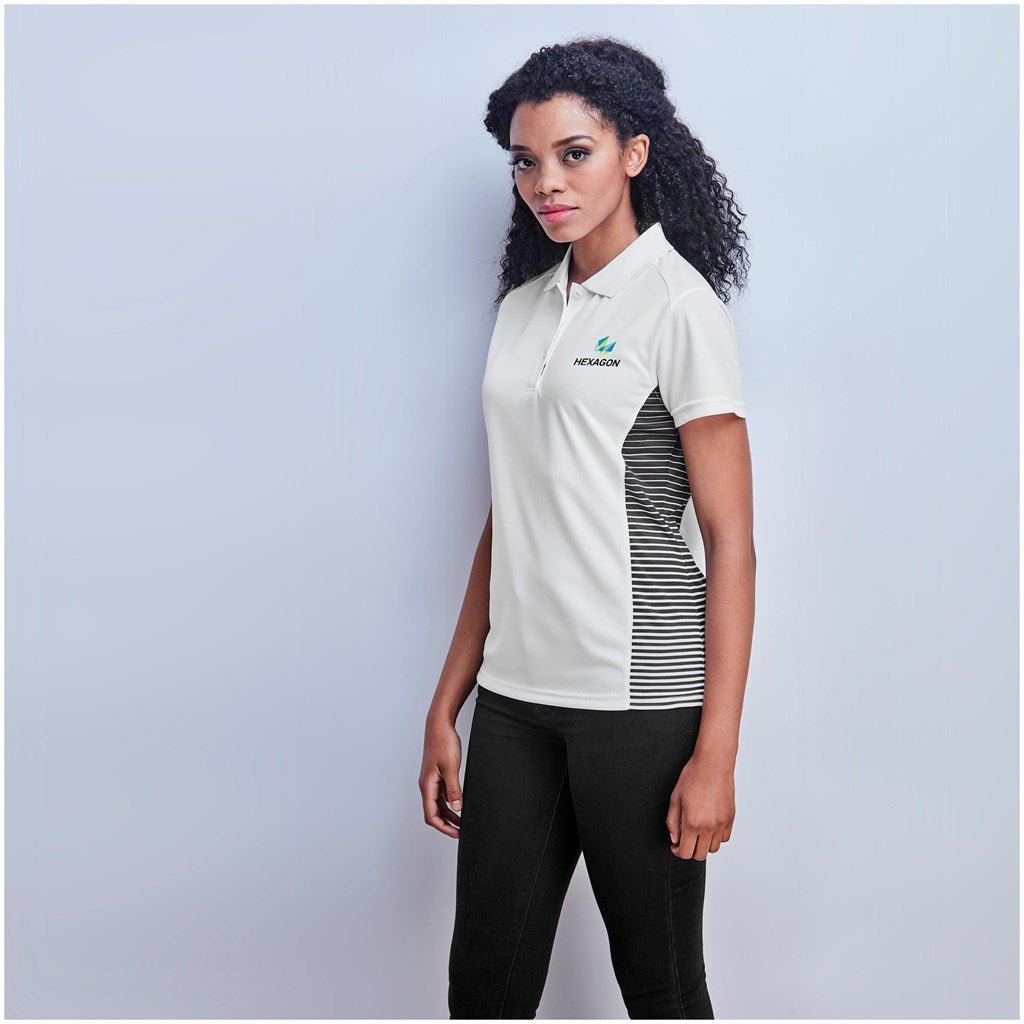 Ladies Zeus Golf Shirt - Brand your company Logo! Get a quote - Promo Lingo