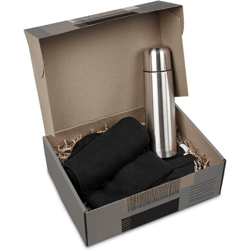 Landon Winter Gift Set for Cozy Seasonal Comfort - Brand your company Logo! Get a quote - Promo Lingo