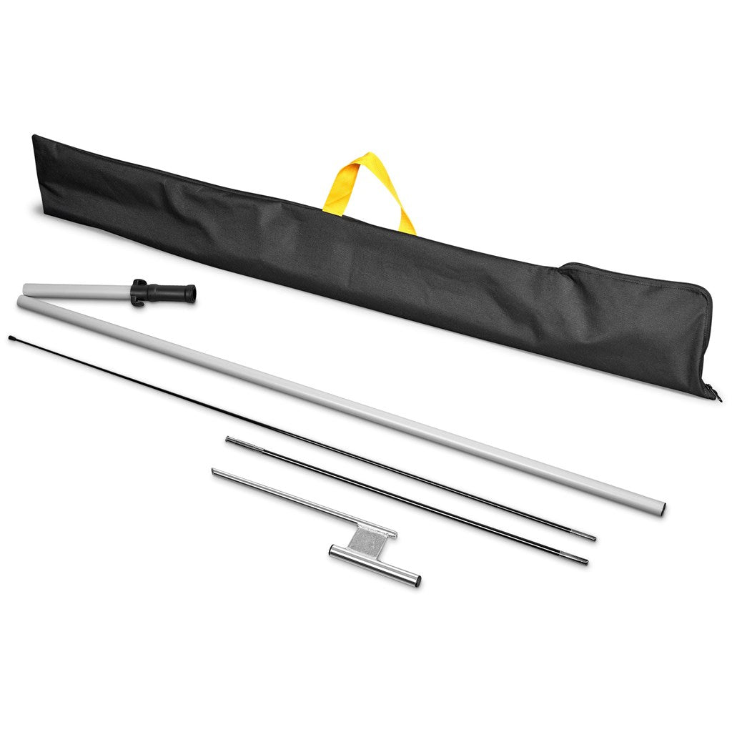 Legend 2m Arcfin Flying Banner (Set of 2) - Brand your company Logo! Get a quote - Promo Lingo