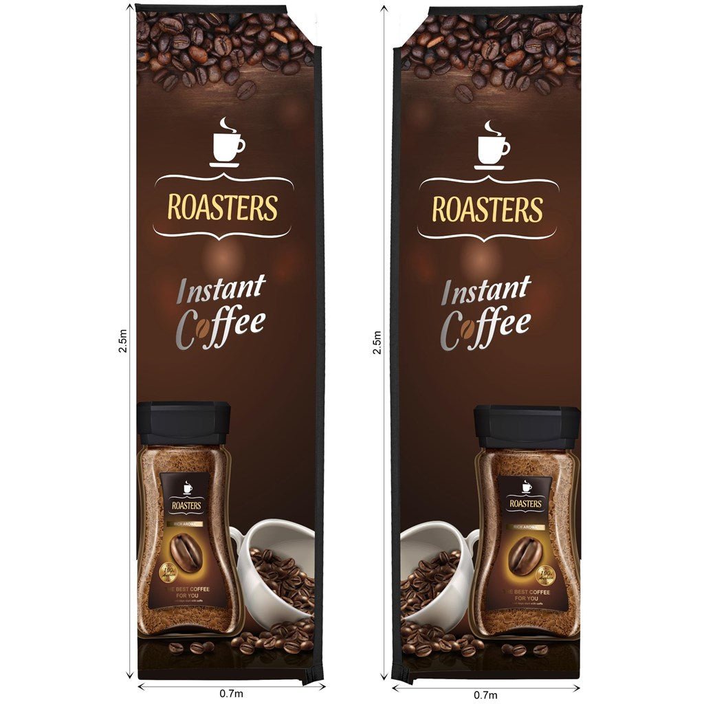 Legend 3m Sublimated Double - Sided Banner Skin Only - Brand your company Logo! Get a quote - Promo Lingo