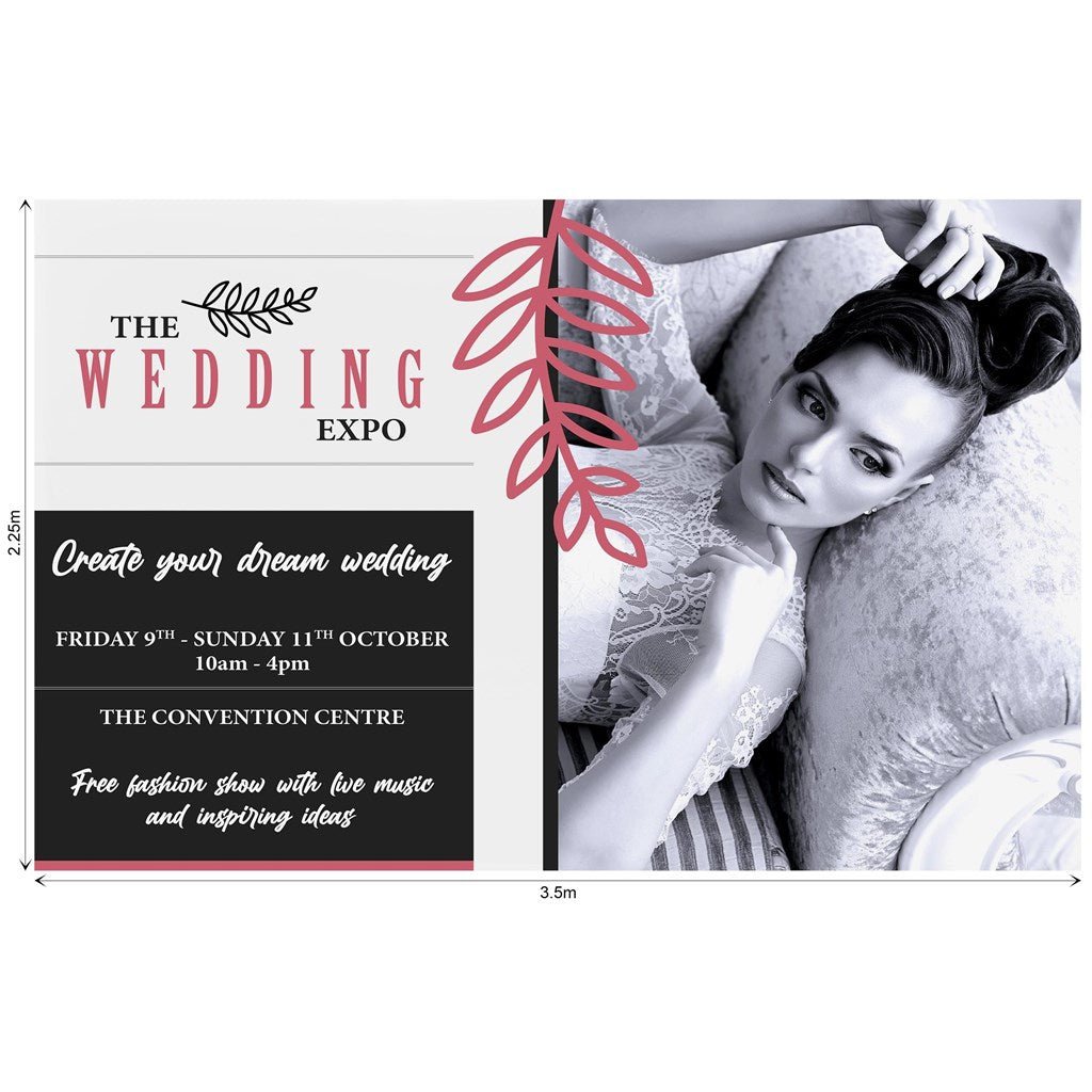 Legend Curved Banner Wall Skin 3.5m x 2.25m (Excludes Hardware) - Brand your company Logo! Get a quote - Promo Lingo