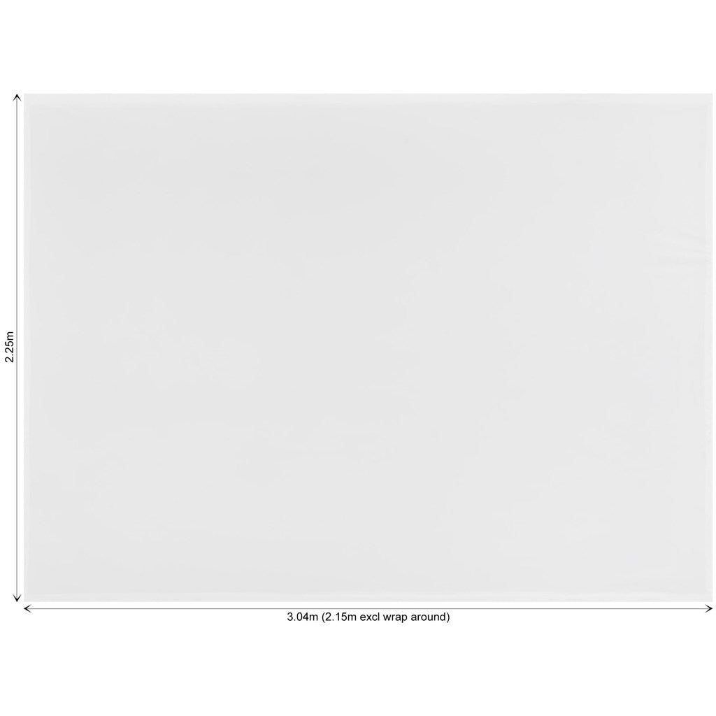 Legend Curved Banner Wall Skin with Wings 3.20m x 2.25m (Excludes Hardware) - Brand your company Logo! Get a quote - Promo Lingo