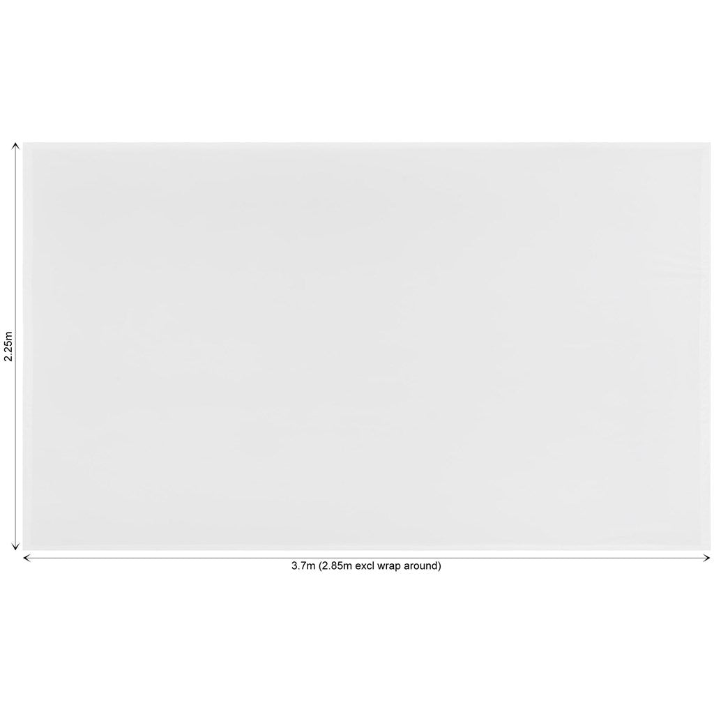 Legend Curved Banner Wall Skin with Wings 3.70m x 2.25m (Excludes Hardware) - Brand your company Logo! Get a quote - Promo Lingo