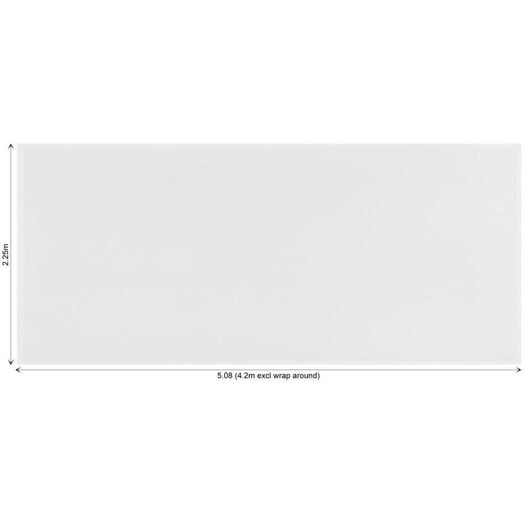 Legend Curved Banner Wall Skin with Wings 5.11cm x 2.25m (Excludes Hardware) - Brand your company Logo! Get a quote - Promo Lingo
