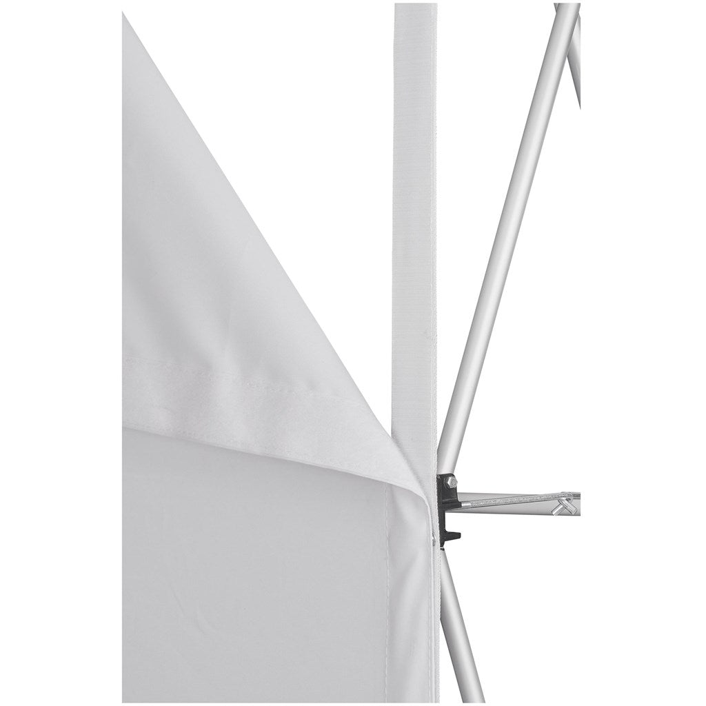Legend Double - Sided Straight Banner Wall 2.25m x 2.25m - Brand your company Logo! Get a quote - Promo Lingo