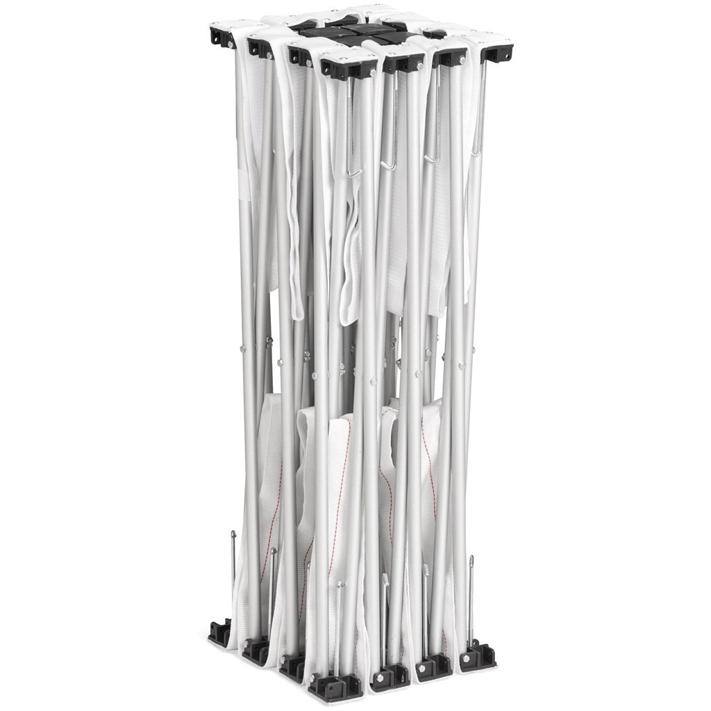 Legend Double - Sided Straight Banner Wall 2.25m x 2.25m - Brand your company Logo! Get a quote - Promo Lingo