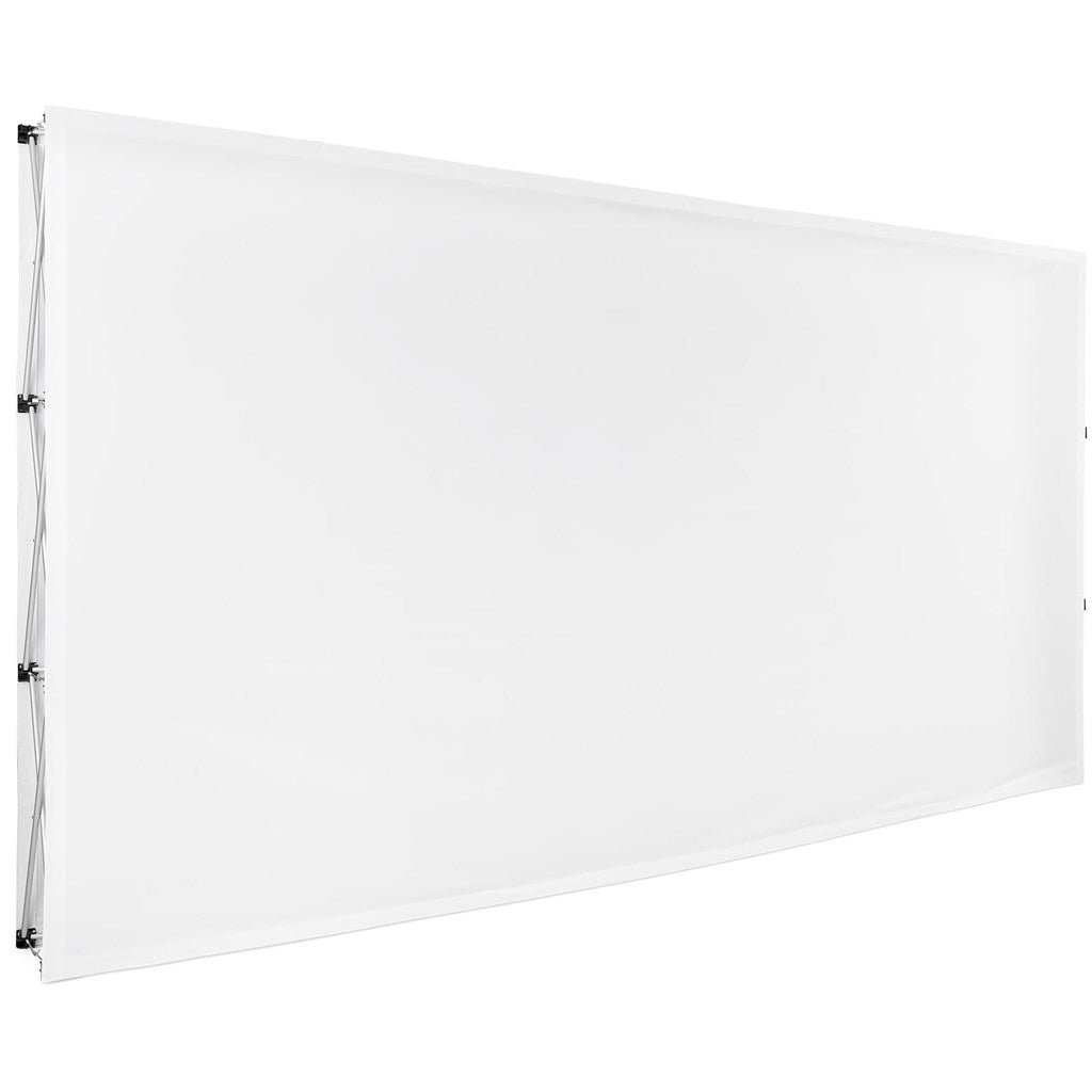 Legend Double - Sided Straight Banner Wall 4.45m x 2.25m - Brand your company Logo! Get a quote - Promo Lingo