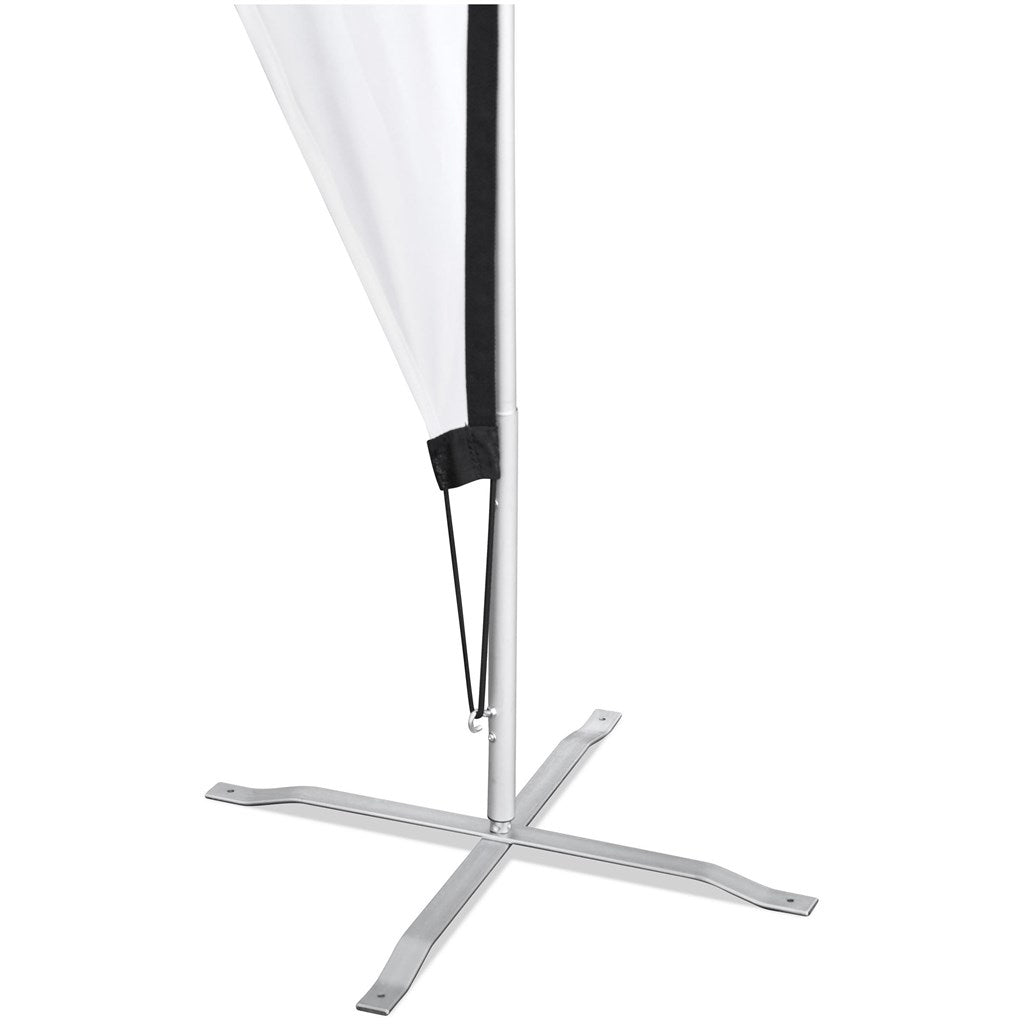 Legend Flying Banner Scissor Base - Durable Steel Support - Brand your company Logo! Get a quote - Promo Lingo