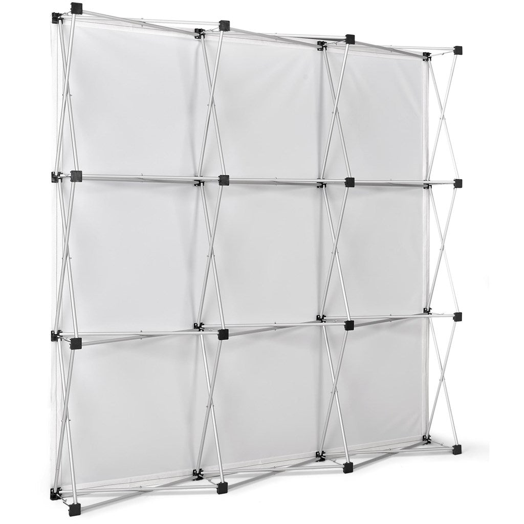 Legend Straight Banner Wall 2.25m x 2.25m - Brand your company Logo! Get a quote - Promo Lingo