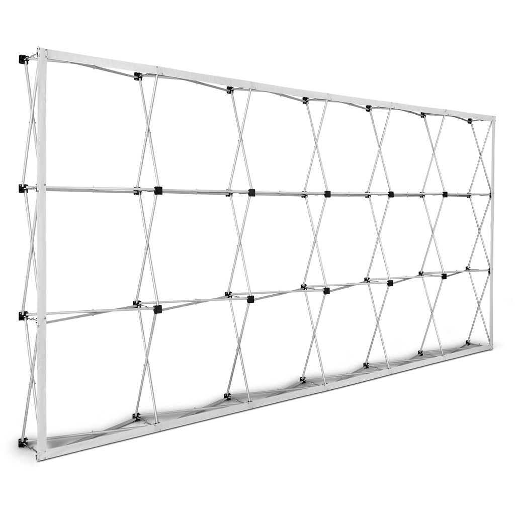 Legend Straight Banner Wall 4.45m x 2.25m - Brand your company Logo! Get a quote - Promo Lingo