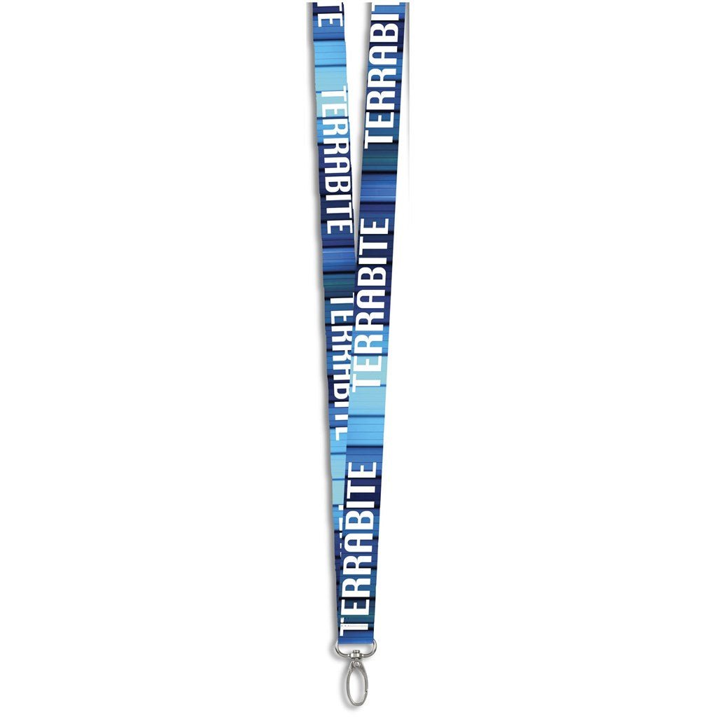 Lobster Clip Double - Sided Sublimation Satin Lanyard - Brand your company Logo! Get a quote - Promo Lingo