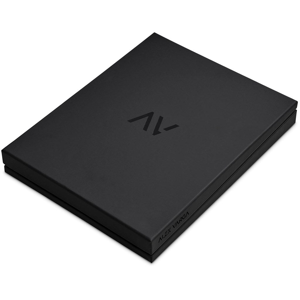 Luxurious Alex Varga Onassis Notebook & Pen Set - Brand your company Logo! Get a quote - Promo Lingo