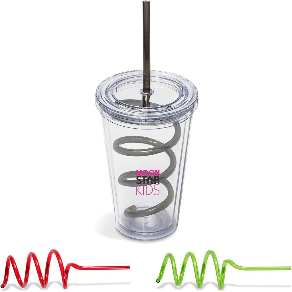 Malibu Tumbler & Twisty Straw Tumbler - Brand your company Logo! Get a quote - Promo Lingo