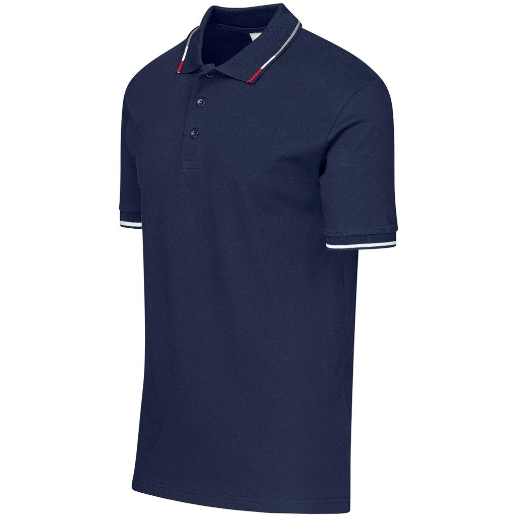 Mens Ash Golf Shirt - Navy - Brand your company Logo! Get a quote - Promo Lingo