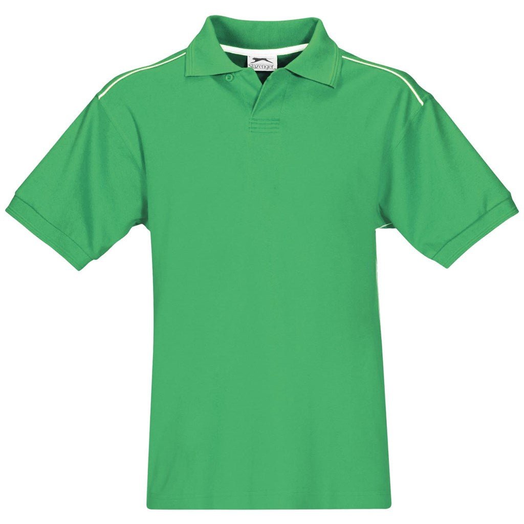 Mens Backhand Golf Shirt - Green - Brand your company Logo! Get a quote - Promo Lingo
