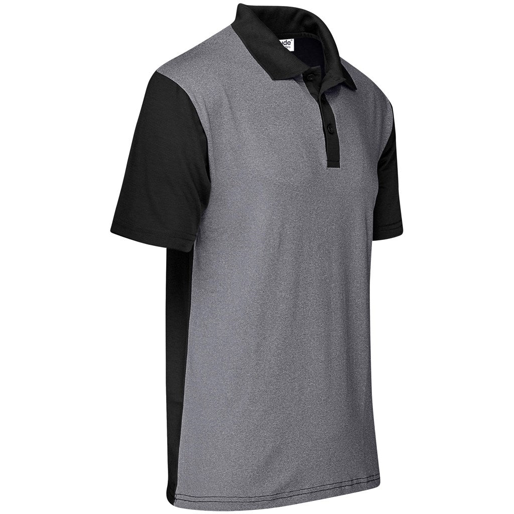 Mens Crossfire Golf Shirt - Grey - Brand your company Logo! Get a quote - Promo Lingo