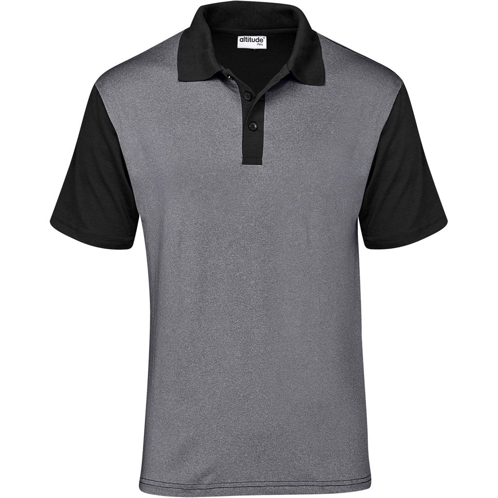 Mens Crossfire Golf Shirt - Grey - Brand your company Logo! Get a quote - Promo Lingo