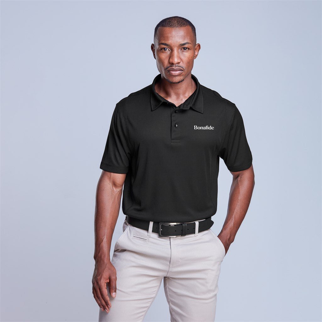 Mens Hydro Golf Shirt - Moisture - Wicking & Stylish Design - Brand your company Logo! Get a quote - Promo Lingo