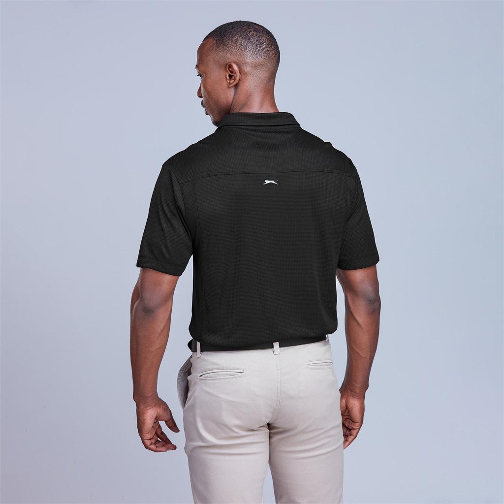 Mens Hydro Golf Shirt - Moisture - Wicking & Stylish Design - Brand your company Logo! Get a quote - Promo Lingo