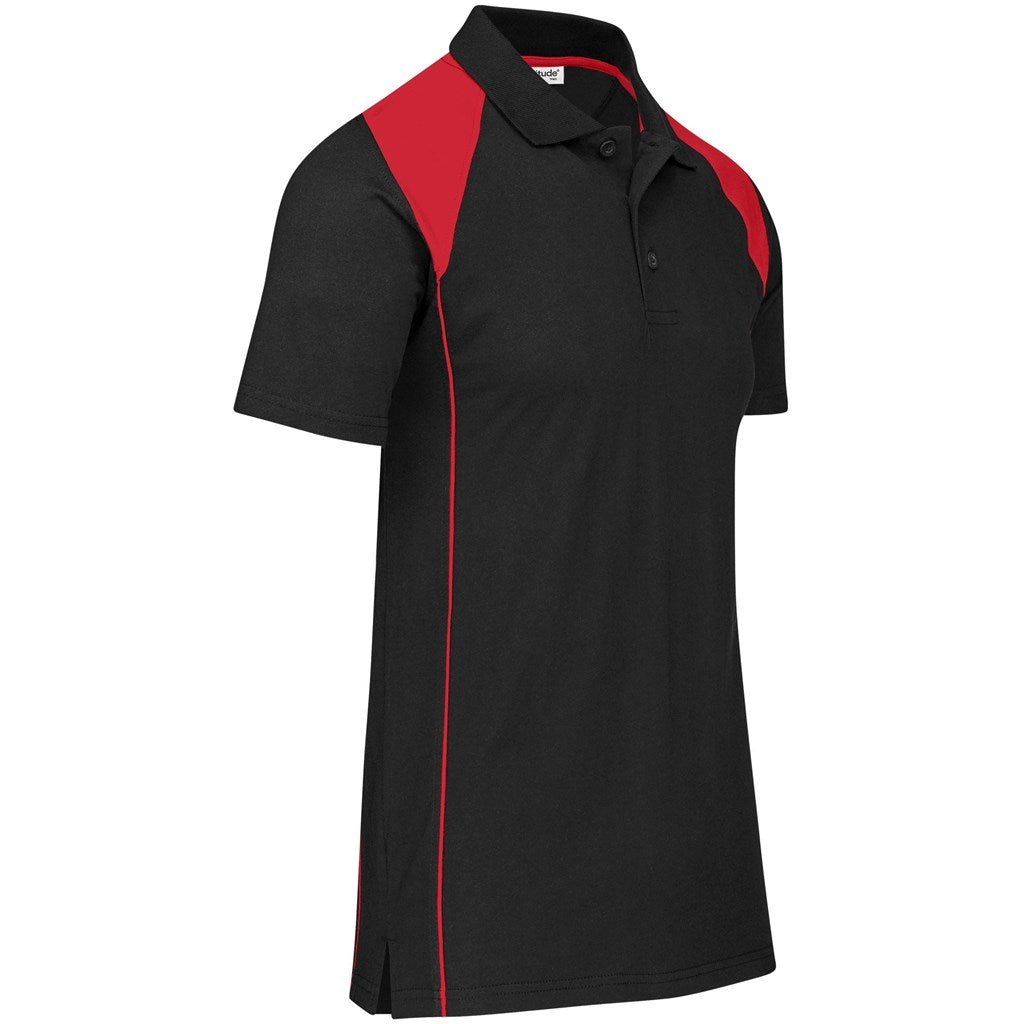 Mens Infinity Golf Shirt - Black - Brand your company Logo! Get a quote - Promo Lingo