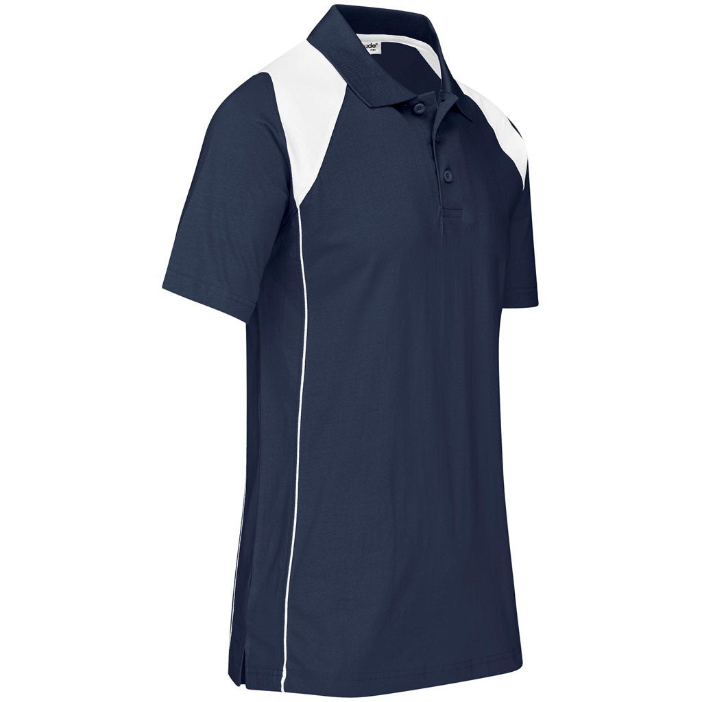 Mens Infinity Golf Shirt - Navy - Brand your company Logo! Get a quote - Promo Lingo