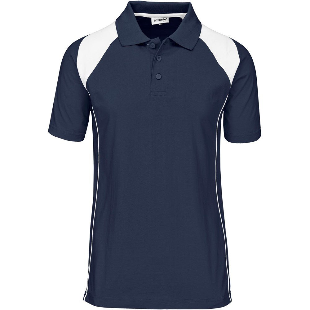Mens Infinity Golf Shirt - Navy - Brand your company Logo! Get a quote - Promo Lingo
