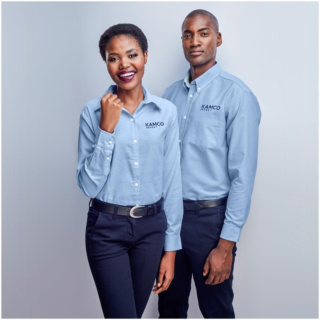 Mens Long Sleeve Aspen Shirt - Brand your company Logo! Get a quote - Promo Lingo