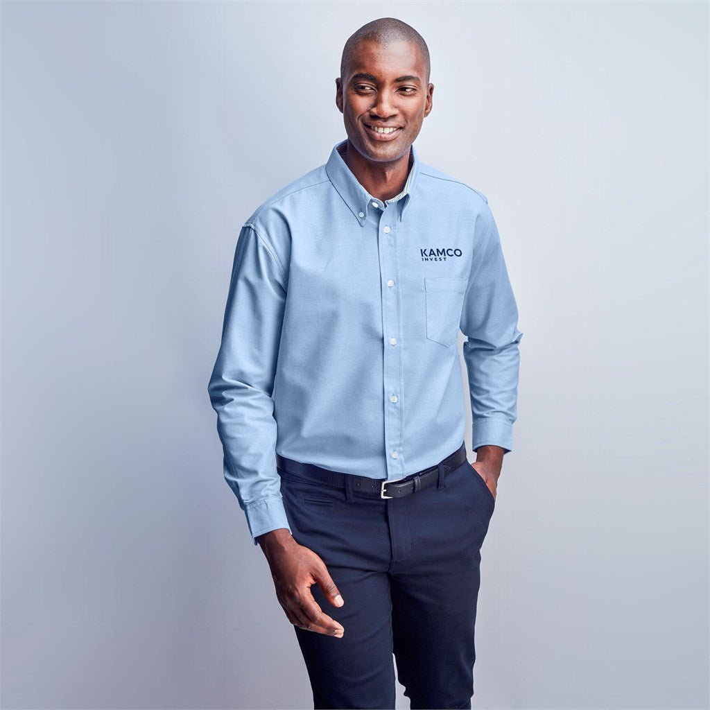 Mens Long Sleeve Aspen Shirt - Brand your company Logo! Get a quote - Promo Lingo