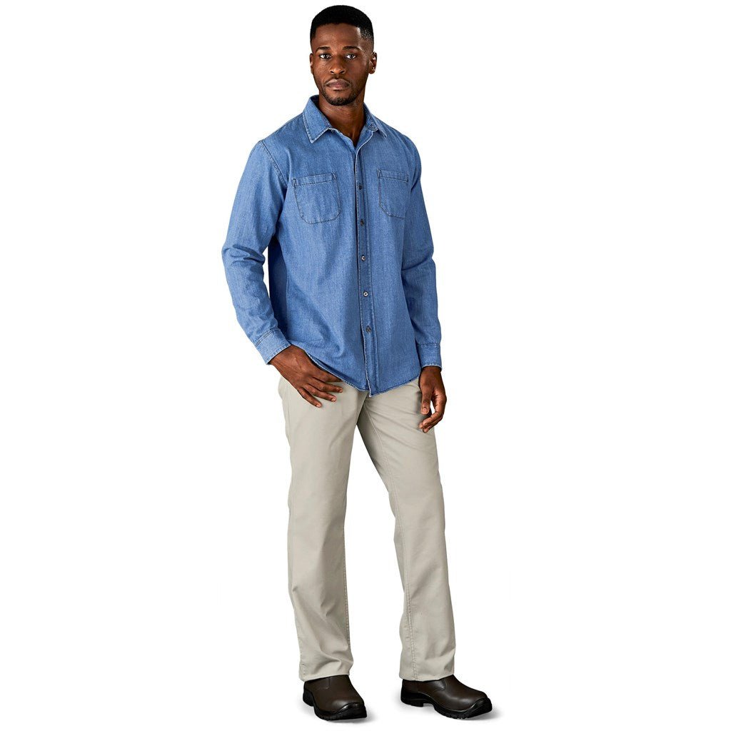 Mens Long Sleeve Eastwood Shirt - Brand your company Logo! Get a quote - Promo Lingo